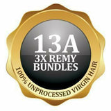 Mane Concept Virgin Human Hair PRISTINE: 13A 100% Unprocessed Human Hair 3 BUNDLE PACK- STRAIGHT