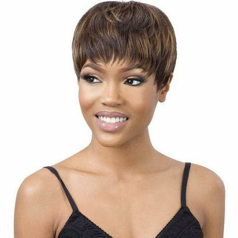 Mayde Beauty lace wigs Mayde Beauty: Synthetic Full Cap Wig - Aiden