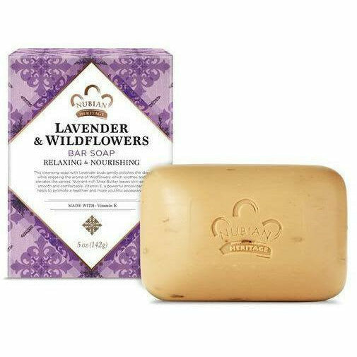 Nubian Heritage Bath & Body Nubian Heritage: Lavender & Wildflowers Soap