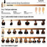 NYX Cosmetics Pale NYX: Total Control Drop Foundation