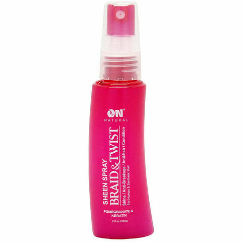 On Natural HAIR SPRAY ON Natural: Braid & Twist Sheen Spray 2oz