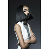 Opal Human Hair 10" / #1 Opal™  : Natural Yaki 100% Human Hair