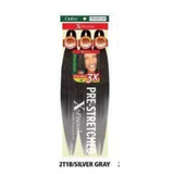Outre Braiding Hair #2T1B/SILVER GREY X-Pression: 3X Ultra Pre-Stretched Braid 52"