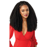 Outre Crochet Hair Outre: X-Pression Twisted Up 3X Springy Bohemian Twist 16" Crochet Braids