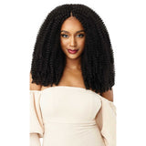 Outre Crochet Hair Outre: X-Pression Twisted Up 3X Springy Bohemian Twist 16" Crochet Braids