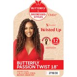 Outre Crochet Hair Outre: Xpression Twisted Up Butterfly Passion Twist 18"