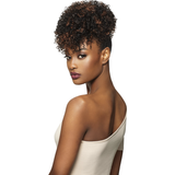Outre Drawstring Ponytails #1 - Black Outre Timeless Ponytail: Sweetie