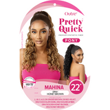 Outre Drawstring Ponytails Outre: Pretty Quick Mahina 22"