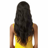 Outre: 100% Human Hair Lace Front Wig - Natural Wave 28"