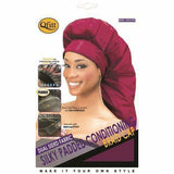 Qfitt: Dual Sided Fabric Silky Padded Conditioning Braid Cap