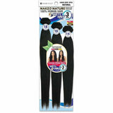 Shake N' Go Hair Extensions NATURAL Shake N' Go: Nature W&W Loose Deep 3PCS (14"16"18")