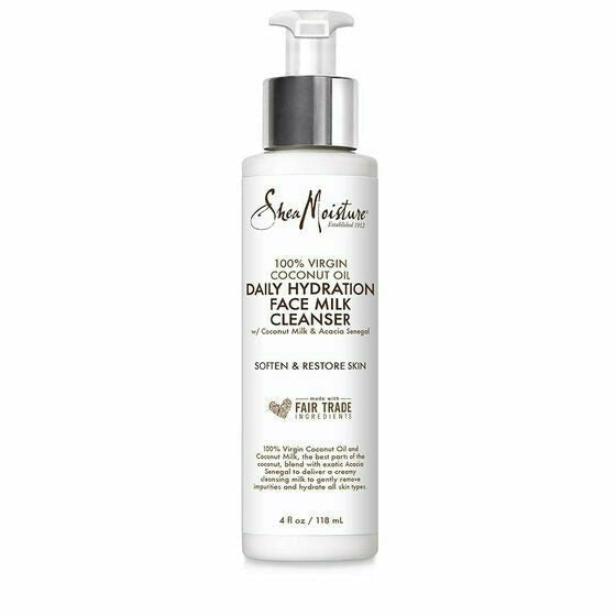 Shea Moisture Cleanser Shea Moisture:  Virgin Coconut Oil Daily Hydration Face Milk Cleanser 4oz