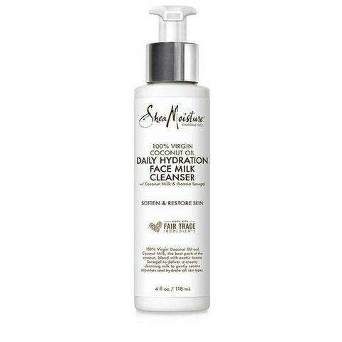 Shea Moisture Cleanser Shea Moisture:  Virgin Coconut Oil Daily Hydration Face Milk Cleanser 4oz