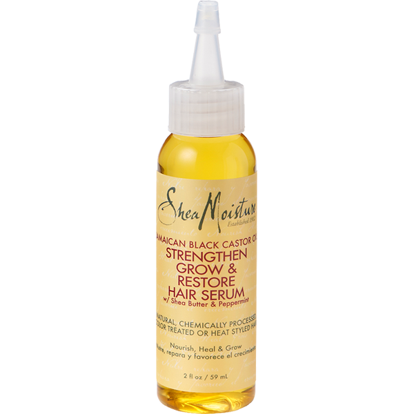 Shea Moisture Hair Care Shea Butter & Rosemary Shea Moisture: Jamaican Black Castor Oil Strengthen, Grow & Restore Hair Serum  2oz