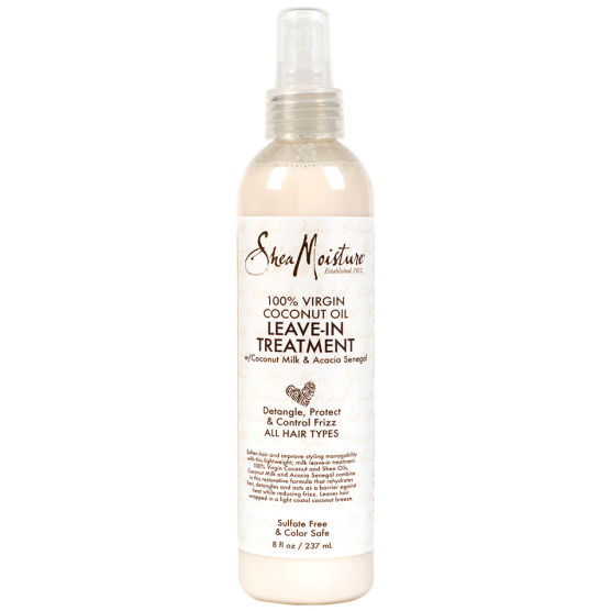 Shea Moisture Hair Care Shea Moisture: 100% VIRGIN COCONUT OIL LEAVE-IN TREATMENT 8oz