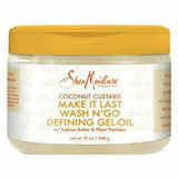 Shea Moisture: Coconut Custard Make It Last Wash N' Go Defining Gel-Oil 12oz