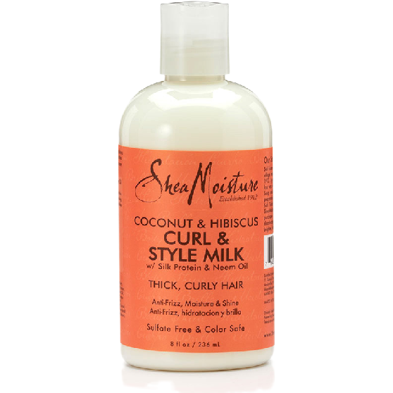 Shea Moisture Hair Care Shea Moisture: Coconut & Hibiscus Curl & Style Milk 8oz