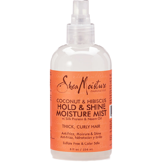 Shea Moisture Hair Care Shea Moisture: Coconut & Hibiscus Hold & Shine Moisture Mist 8oz