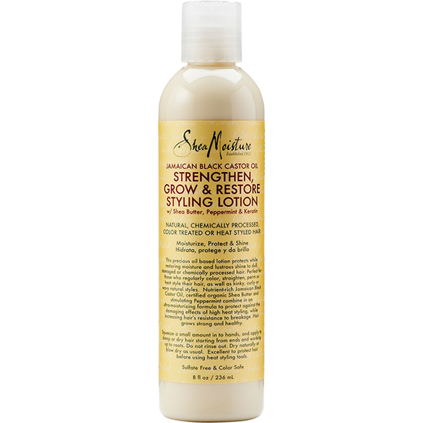Shea Moisture Hair Care Shea Moisture: Jamaican Black Castor Oil Strengthen, Grow & Restore Styling Lotion 8oz