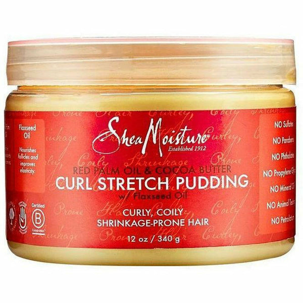 Shea Moisture Hair Care Shea Moisture: Red Palm Oil & Cocoa Butter Curl Stretch Pudding 12oz