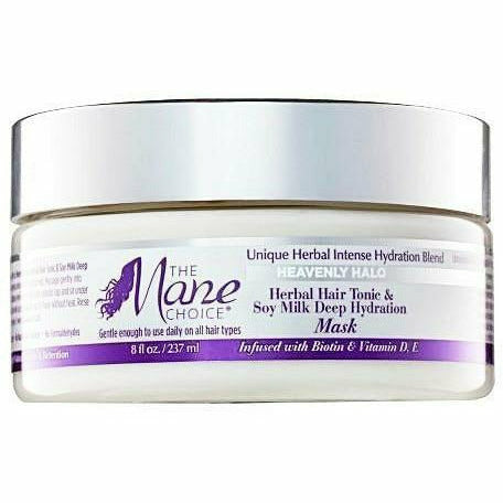The Mane Choice Styling Product THE MANE CHOICE: Heavenly Halo Herbal Hair Tonic & Soy Milk Deep Hydration Mask 8oz