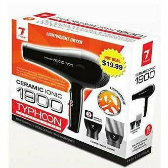 Tyche Blow Dryer Tyche: 2100 Ceramic Ionic Typhoon Dryer