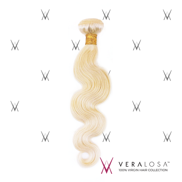 Vera Losa™ Virgin Human Hair 10" / #613 Vera Losa™ 8A Pre-Bleached - Body Wave #613