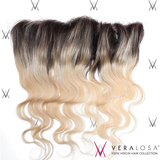 Vera Losa™ Virgin Human Hair 14" / #1B/613 Vera Losa™ Pre-Bleached 13x4 Lace Frontal - Body Wave #1B/613