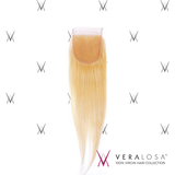 Vera Losa™ Virgin Human Hair 14" / #613 Vera Losa™ Pre-Bleached 4x4 Swiss Lace Closure - Straight #613