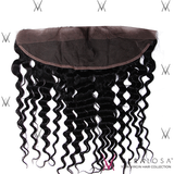 Vera Losa™ Virgin Human Hair 14" / Natural Color Vera Losa™ 13x4 Lace Frontal - Deep Wave