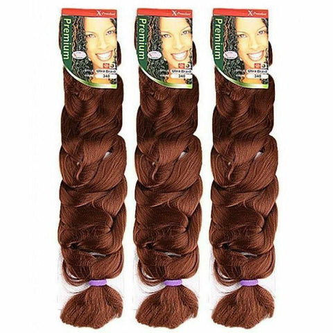 X-pression Braiding Hair Xpression: 100% Kanekalon Braid 82"