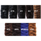 X-pression Braiding Hair Xpression: 100% Kanekalon Braid 82"