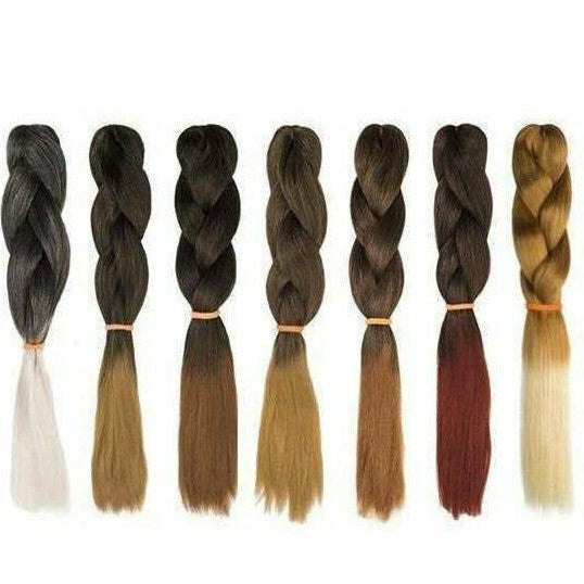 X-pression Braiding Hair Xpression: 100% Kanekalon Braid SPECIAL COLORS