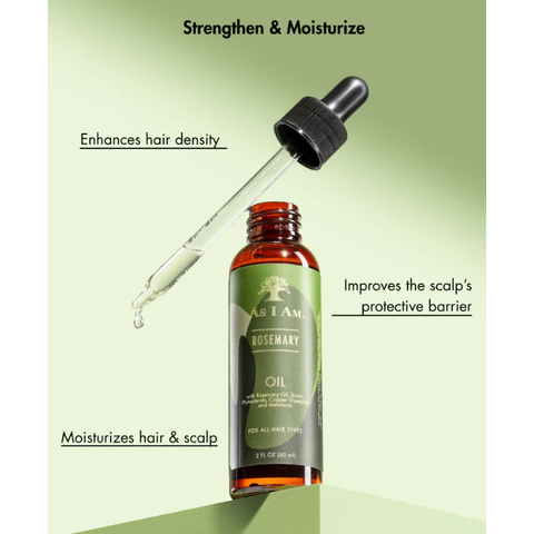 As I Am Hair Oil 2oz As I Am: Rosemary Oil