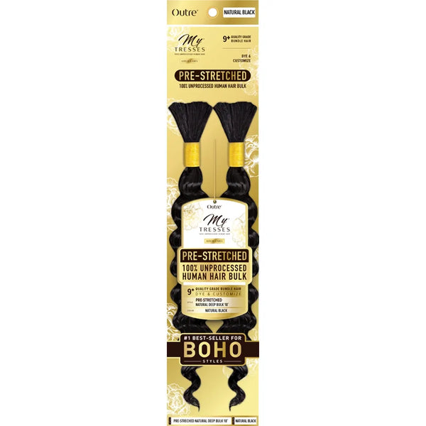 Outre Bulk Outre: Pre-Stretched Natural Deep Bulk 18"