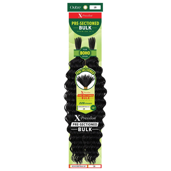 Outre Bulk Outre: X-Pression Pre-Sectioned Boho Deep Bulk 18"