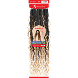 Outre Crochet Hair Outre: Xpression 3X BOHO Island S Wave Locs 24"