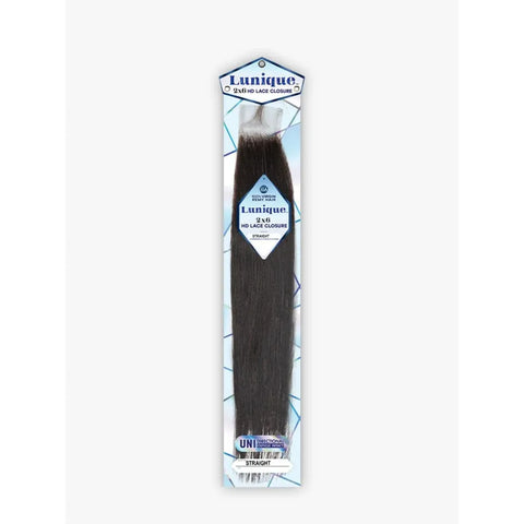 Sensationnel Hair Extensions Sensationnel: Lunique 2X6 HD Lace Closure Straight