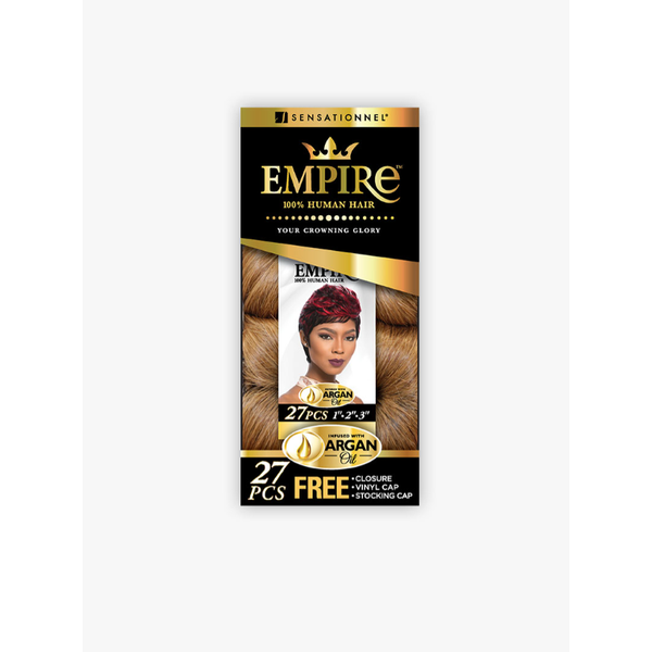 Sensationnel Human Hair Sensationnel: Empire 27PCS 1".2".3"