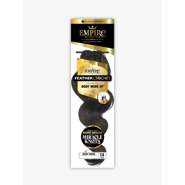 Sensationnel Human Hair Sensationnel: Empire Feather Crochet Body Wave
