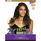 Afri-Naptural Crochet Hair #1 Afri-Naptural 2X Trini Goddess Locs 12"