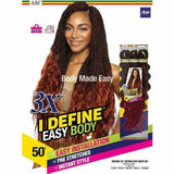 Afri-Naptural Crochet Hair #1 Afri-Naptural 3X I Define Easy Body Wave Braid 50"