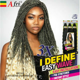 Afri-Naptural Crochet Hair Afri-Naptural: 3X-I Define Easy Wave 50" (BRD304)