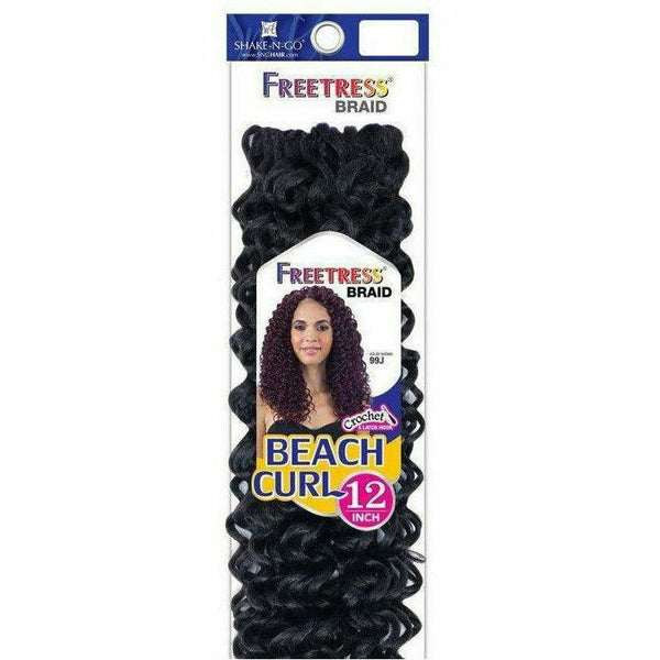 Afri-Naptural Crochet Hair Freetress: Beach Curl 12"