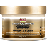 African Pride: Black Castor Miracle - Prep & Leave-In Moisture Butter 8oz