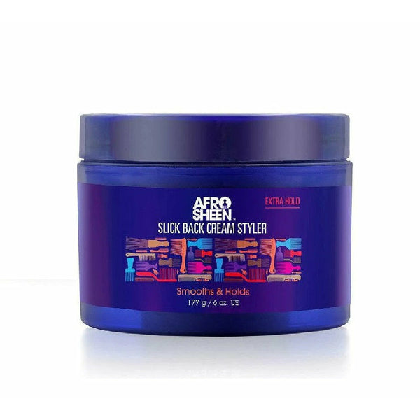 Afro Sheen Styling Product Afro Sheen: Slick Back Cream Styler 6oz