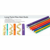 Annie Hair Accessories ANNIE: 10" Soft Twist Rollers 11/16" #1209