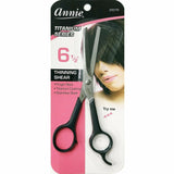 ANNIE: Titanium Series Thinning Shear 6.5" #5016