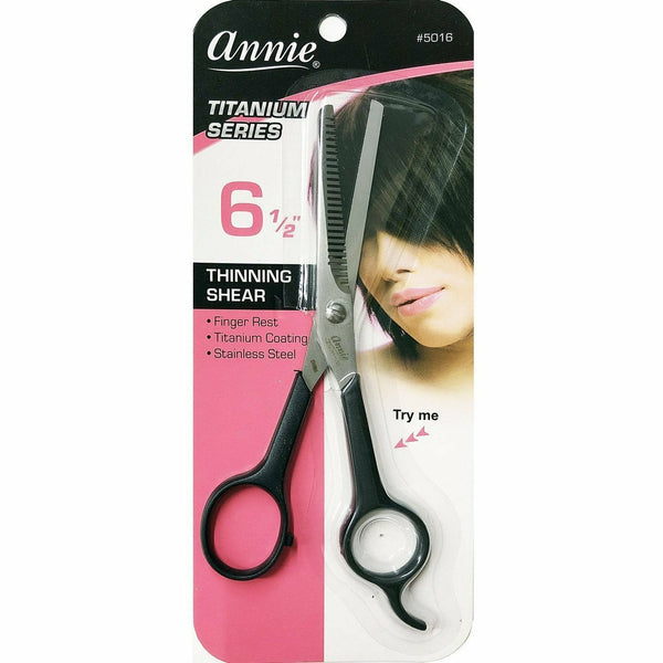 ANNIE: Titanium Series Thinning Shear 6.5" #5016