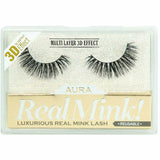 Aura: 3D Luxurious Real Mink Lash